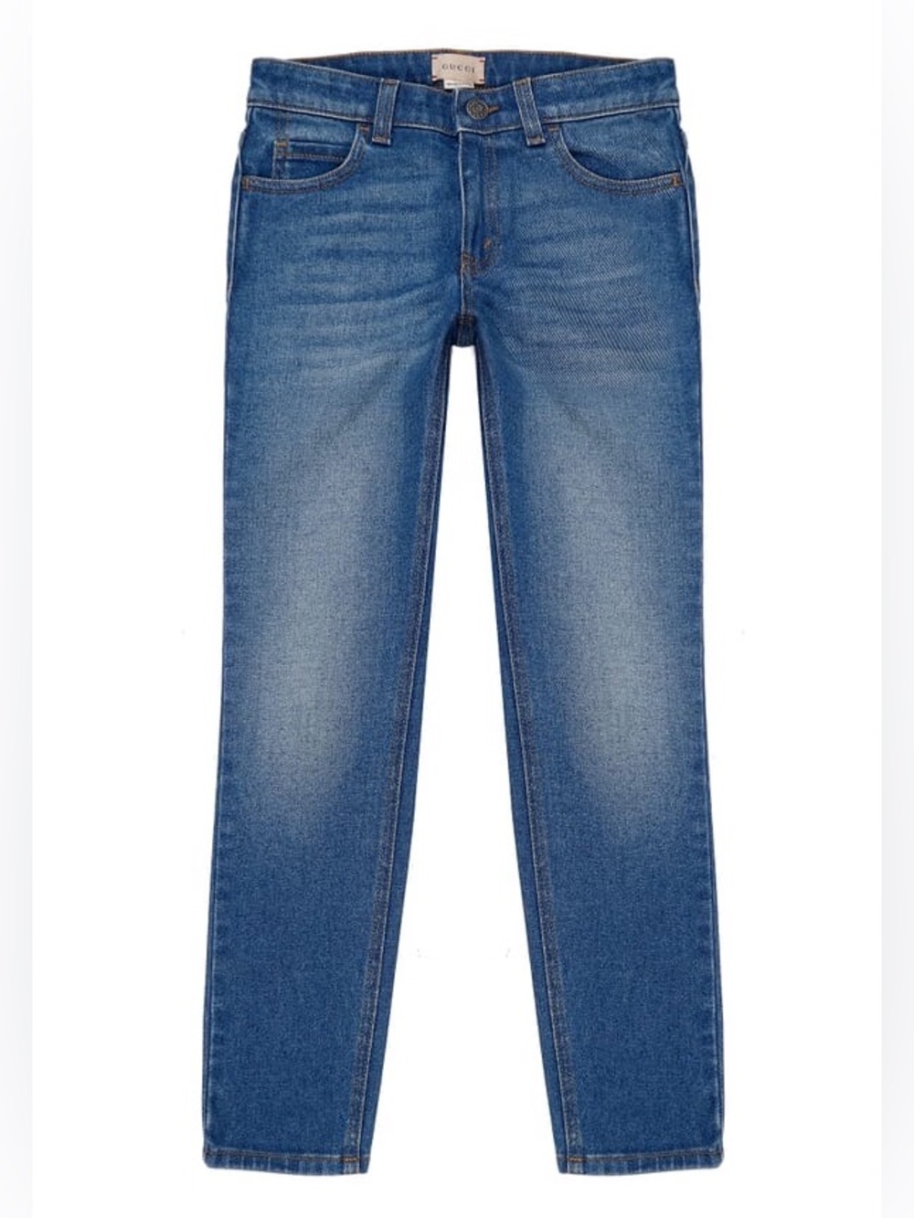 Gucci - Girls Blue Slim Straight Jeans - NWT - Size 10 - Authentic